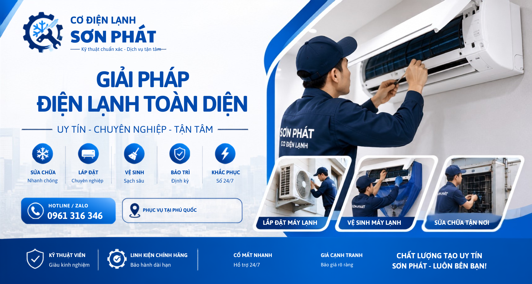 Cơ Điện Lạnh Sơn Phát Banner 1