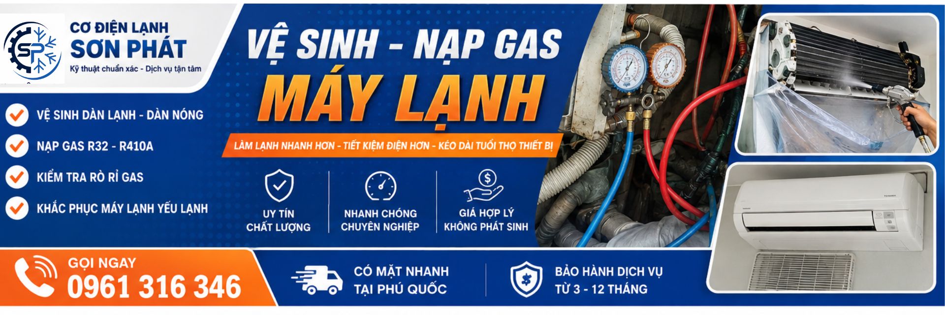 Cơ Điện Lạnh Sơn Phát Banner 3